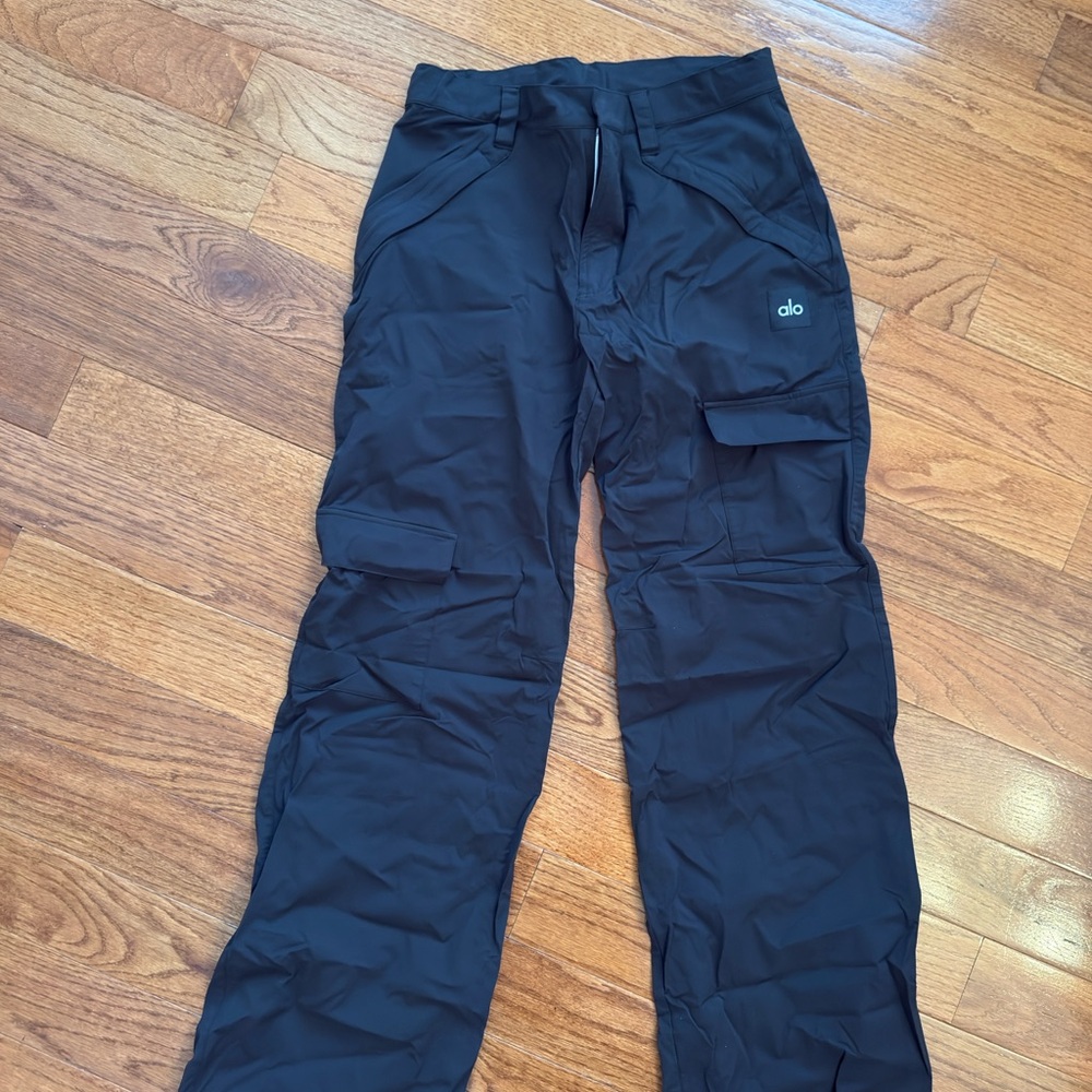 Alo Black Cargo Pants